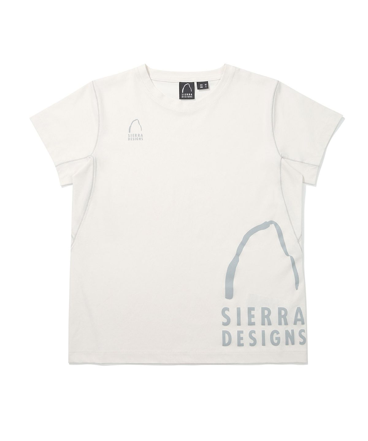 시에라디자인(SIERRA DESIGNS) W) 하프돔 칠라이트(CHILL-LITE) 반팔티셔츠 IVORY