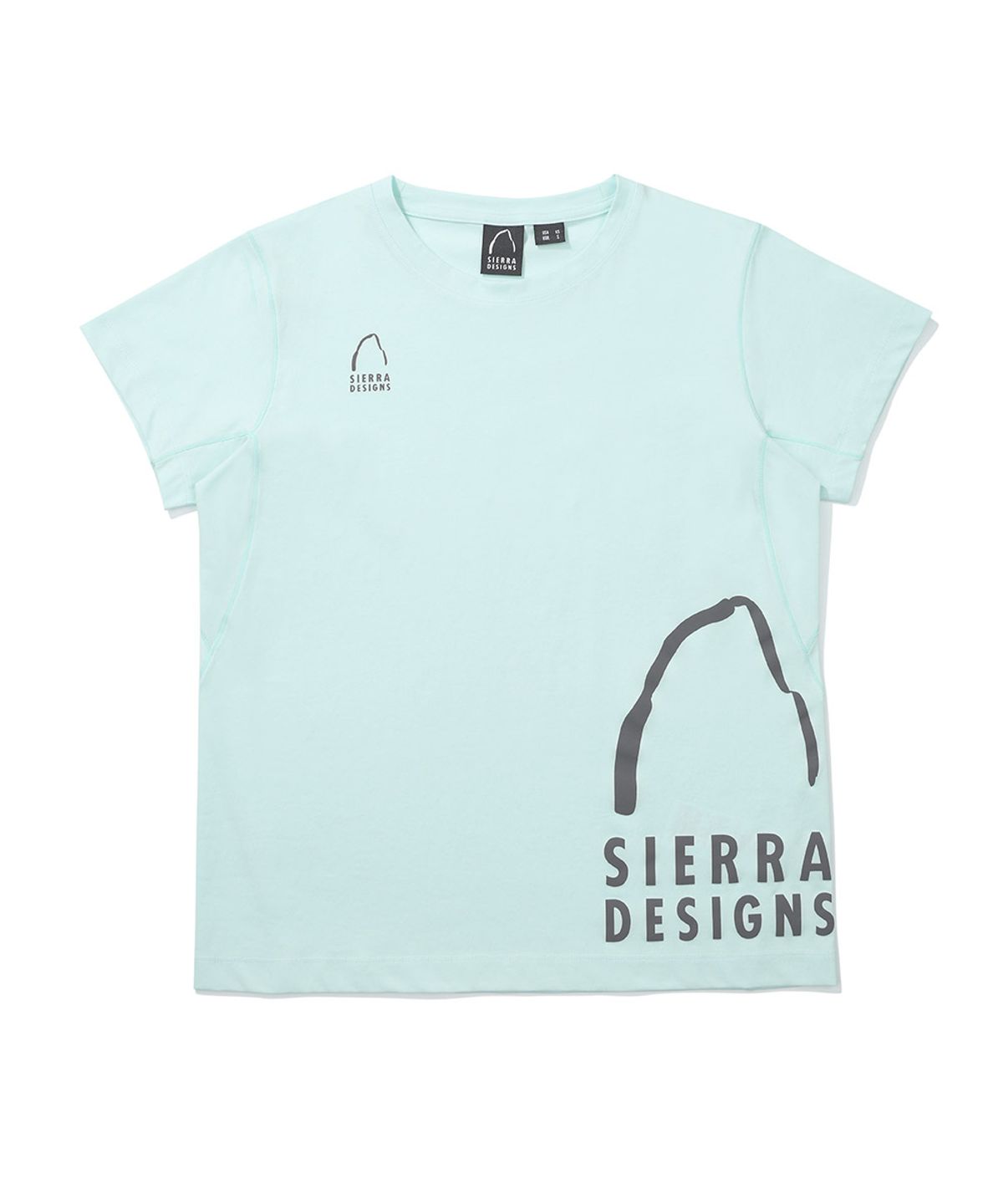 시에라디자인(SIERRA DESIGNS) W) 하프돔 칠라이트(CHILL-LITE) 반팔티셔츠 SBLUE