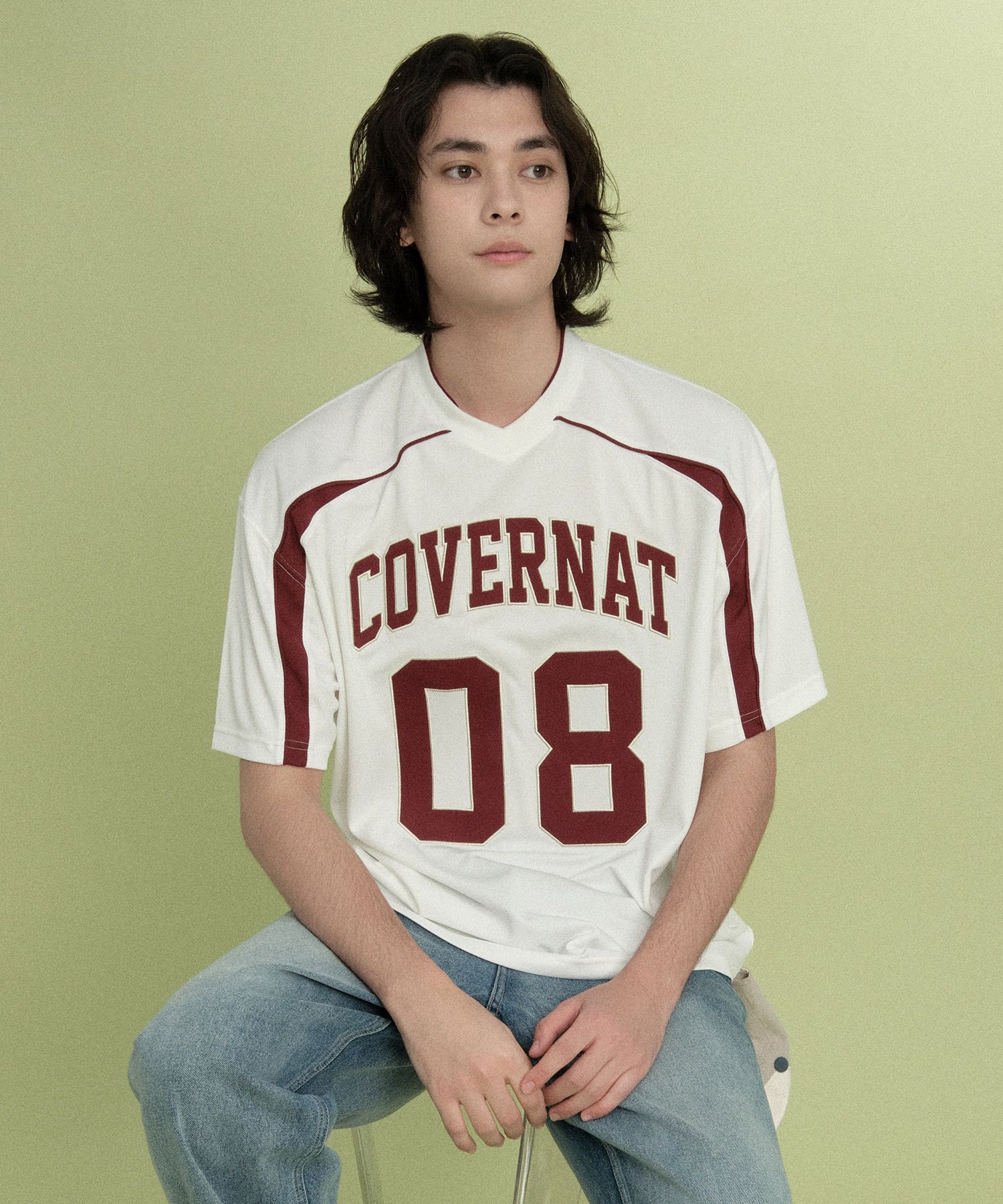 Tシャツ・カットソー COVERNAT SUFER SHOP GRAPHIC T-SHIRTS 4TR397 COVERNAT | No.1 K-fashion Store MUSINSA