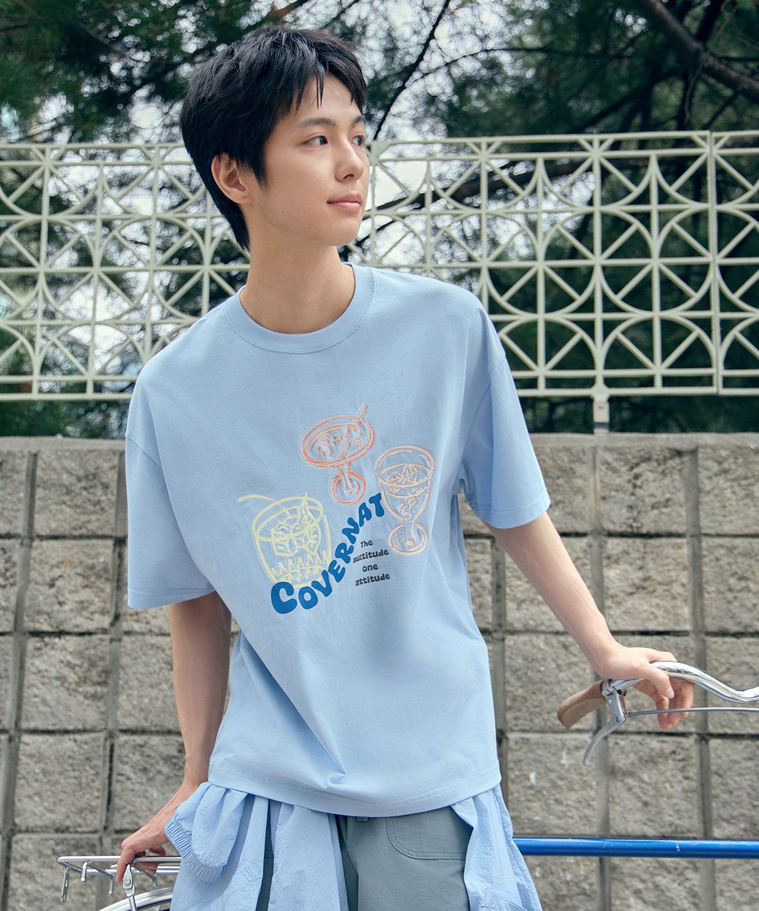COVERNATのCool Cotton Kitsch Cocktail Graphic T-Shirt 全2色 MUSINSA | COVERNAT Cool Cotton Kitsch Cocktail Graphic T