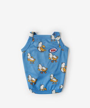 강아지 쿨나시 여름옷 (바나나&오리)