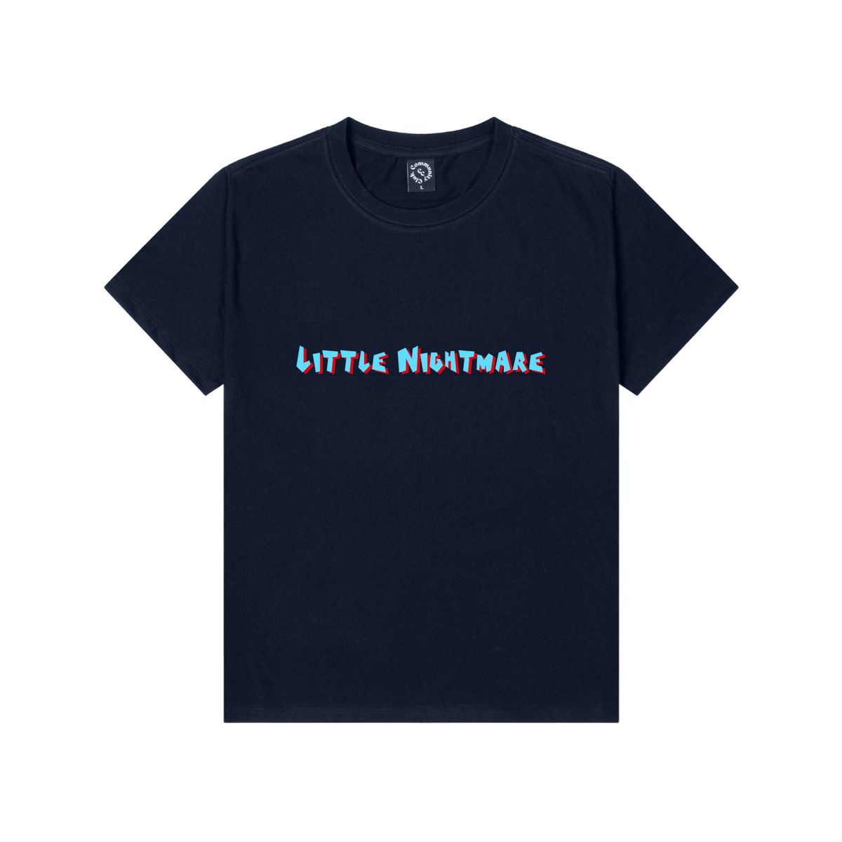 커뮤니티클럽(COMMUNITY CLUB) NIGHTMARE TEE Navy