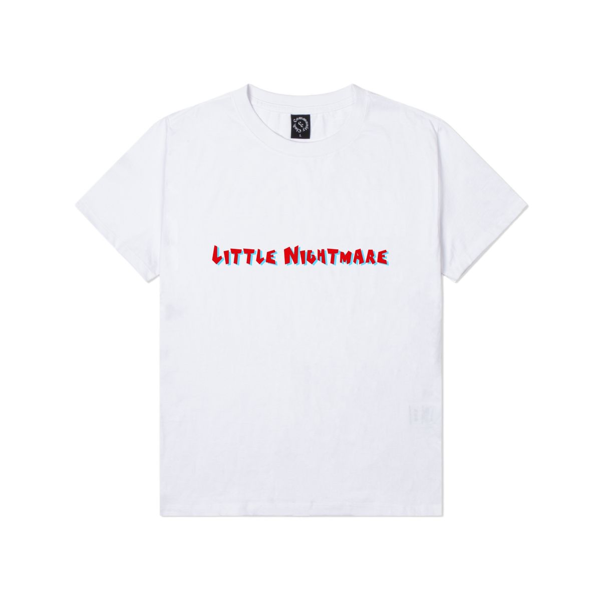 커뮤니티클럽(COMMUNITY CLUB) NIGHTMARE TEE White