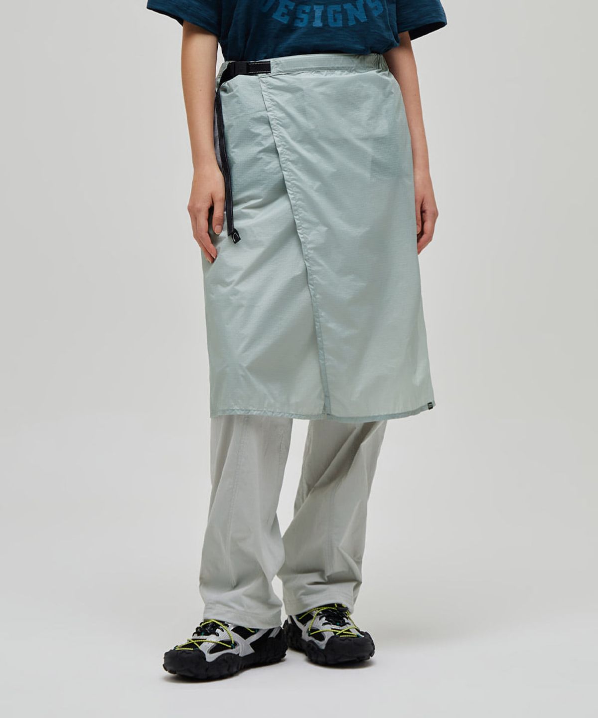 시에라디자인(SIERRA DESIGNS) W) 마가타 초경량 랩 스커트 LIGHT GREY