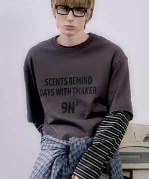 레터링 티셔츠 CH