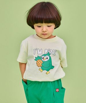 트로피컬퓨어티셔츠 옐로우