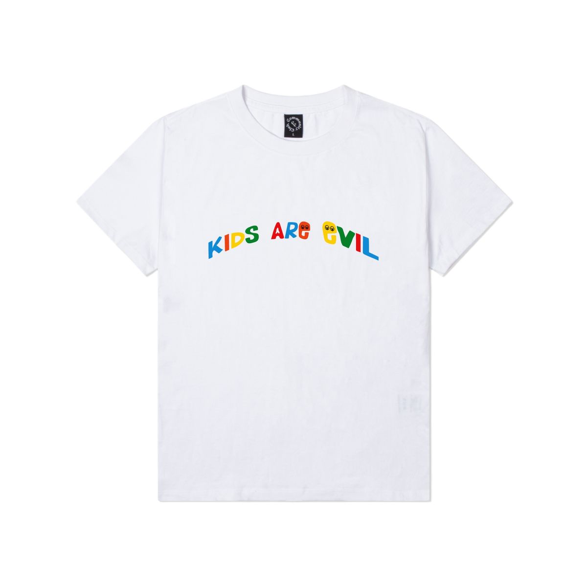 커뮤니티클럽(COMMUNITY CLUB) KIDS ARE EVIL TEE