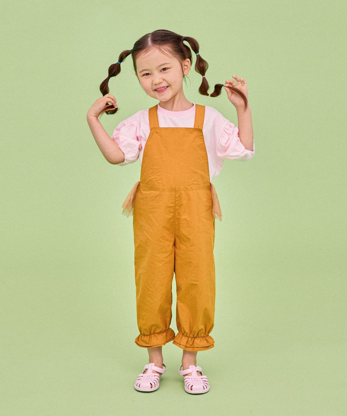 로토토베베(ROTOTOBEBE) 트로피컬점프슈트 베이지