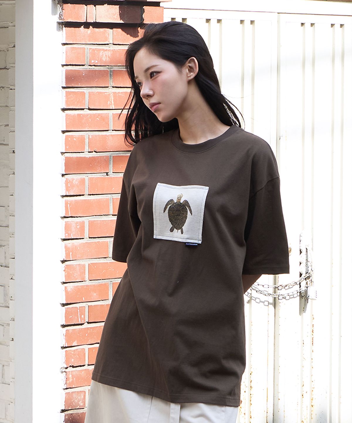 보나츠 팔레트(BONATSPALETTE) BP 자연탐구 반팔 티셔츠_KHAKI