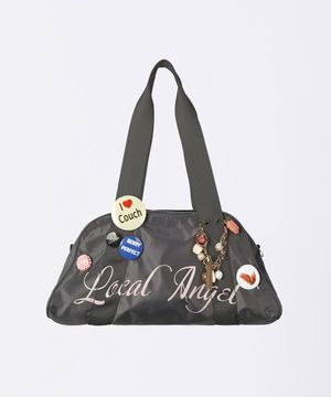 Local Angel Gym Bag Gray