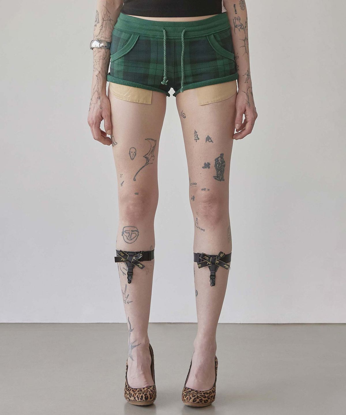 스컬프터(SCULPTOR) Cottage Shorts Check