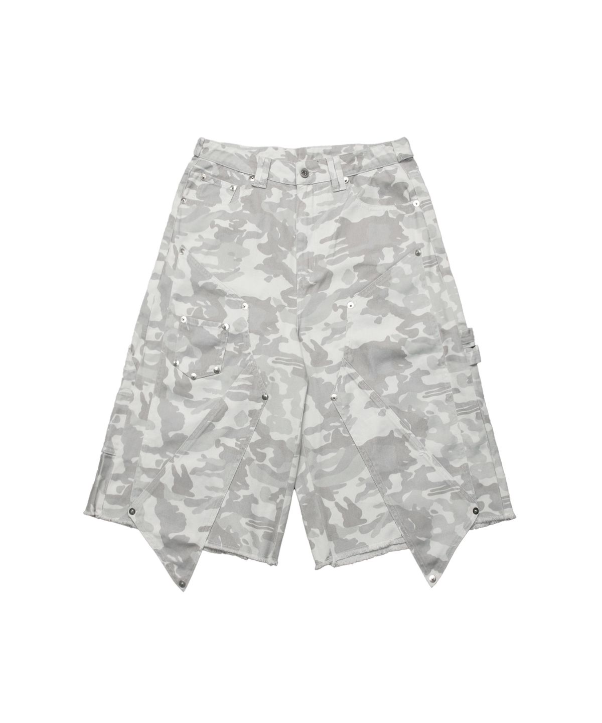 포스센스티브(FORCESENSITIVE) FORCE CAMO DOUBLE KNEE BERMUDA PANTS