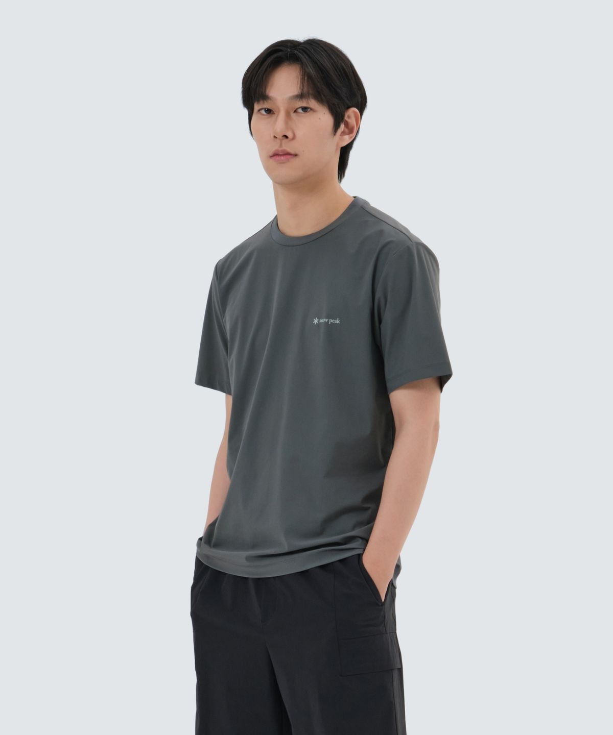 스노우피크 어패럴(SNOWPEAK APPAREL) 냉감 반팔 티셔츠 (S25MMTTS22) Vintage Green