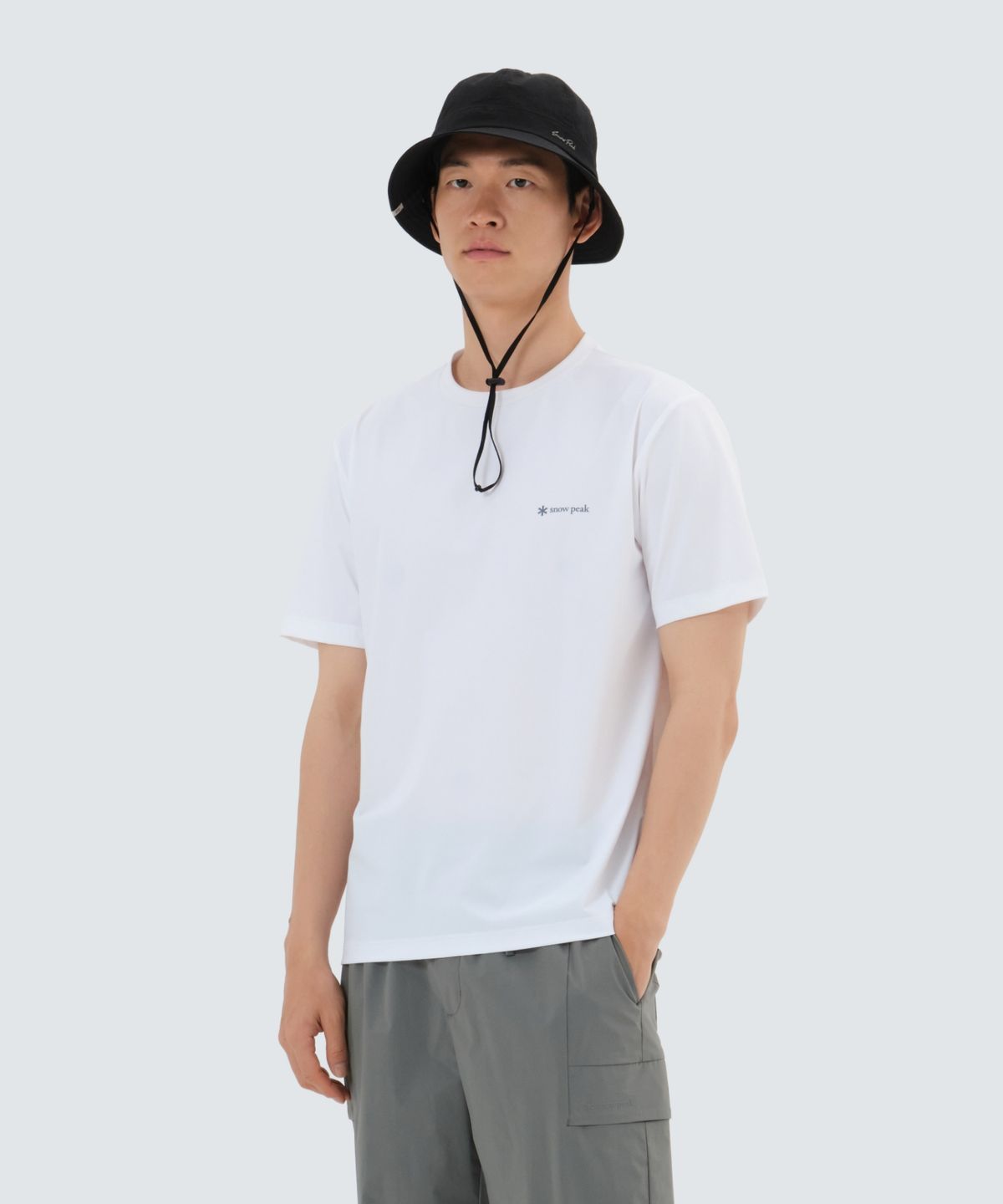 스노우피크 어패럴(SNOWPEAK APPAREL) 냉감 반팔 티셔츠 (S25MMTTS22) White