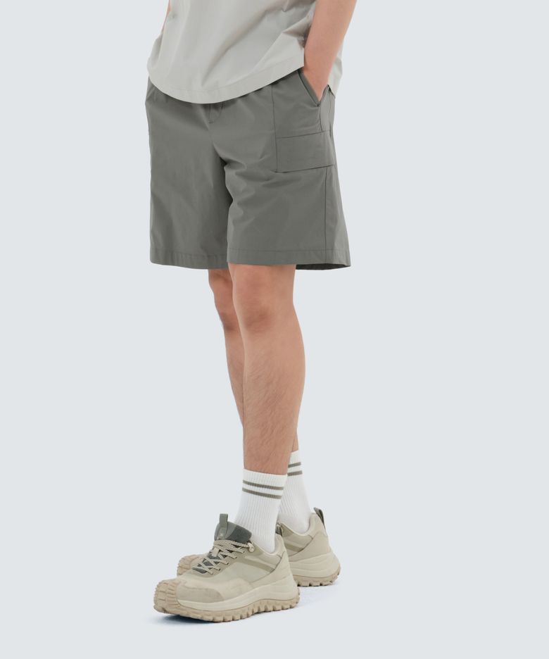 냉감 씬테크 4부 반바지 (S25MUSHP32) Light Khaki
