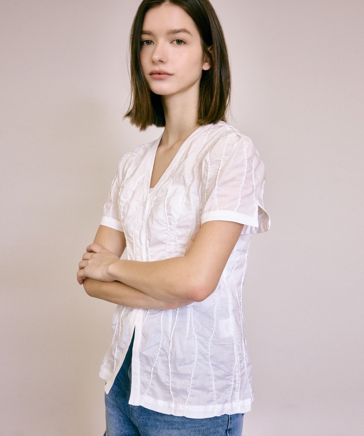 포베레(FOVERE) Sena Blouse_2color