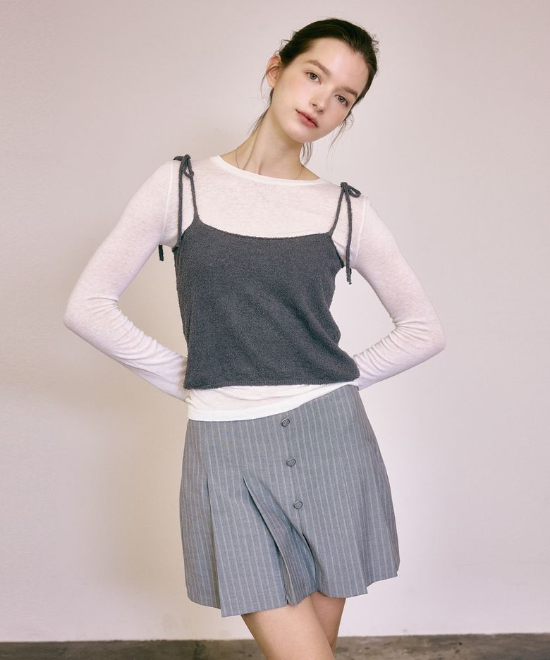 nox skirt_gray