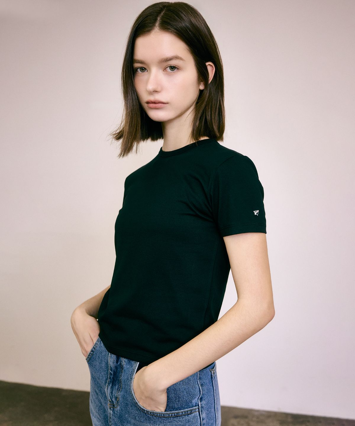 포베레(FOVERE) Mori T-shirt_black