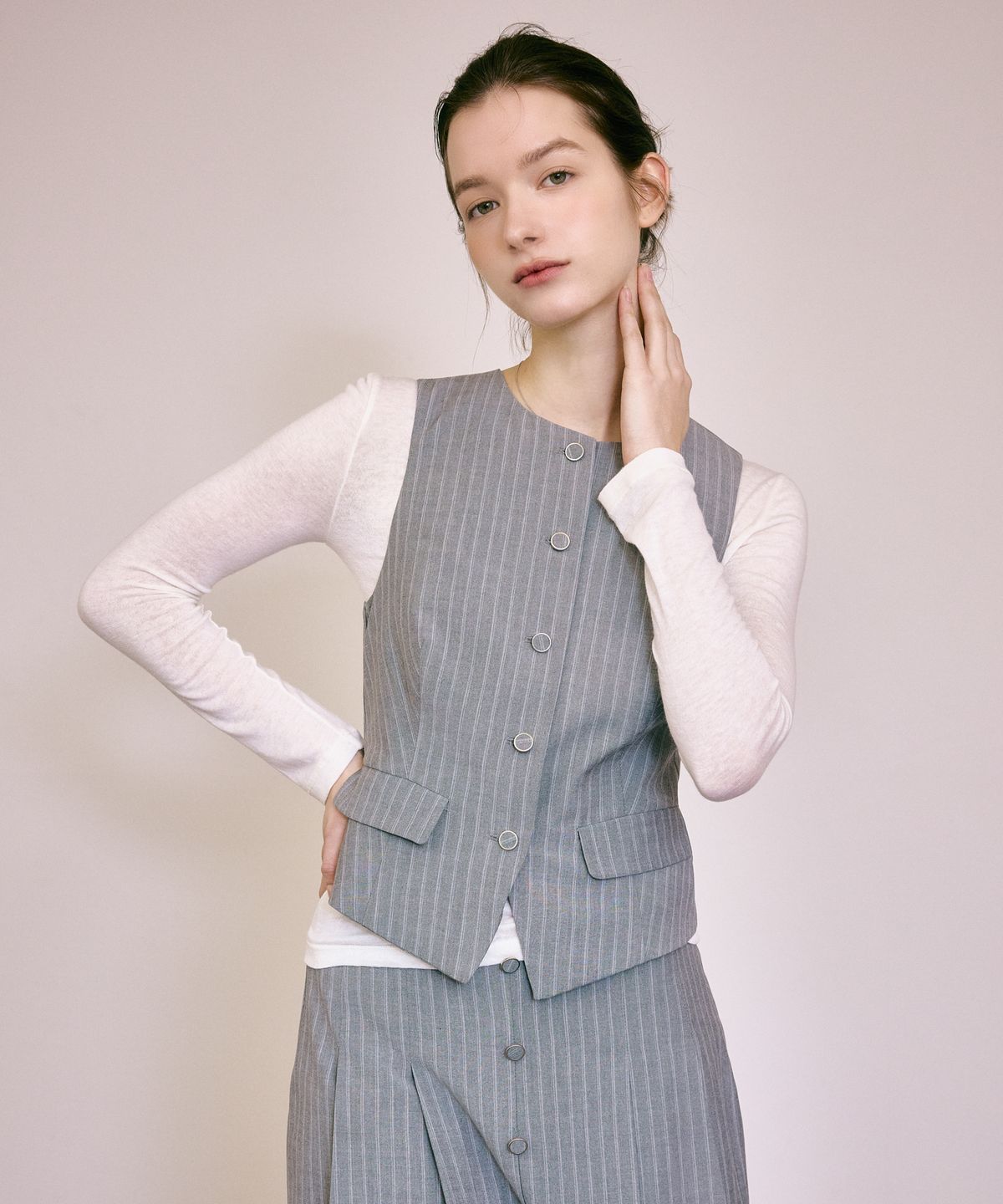 포베레(FOVERE) nox vest_gray