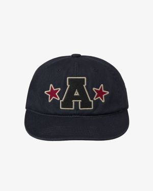 WASHED CAPITAL LOGO CAP [NAVY]