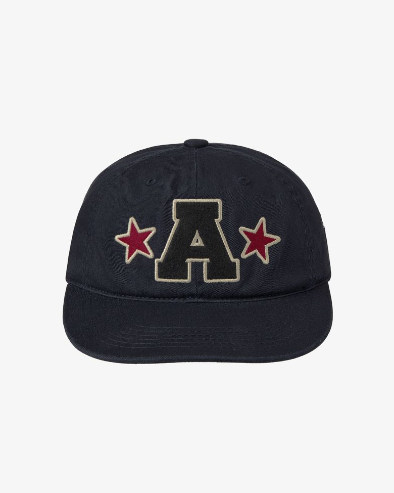 WASHED CAPITAL LOGO CAP [NAVY]
