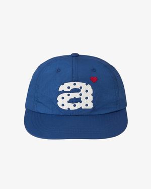 DOT SMALL LETTER NYLON CAP [BLUE]