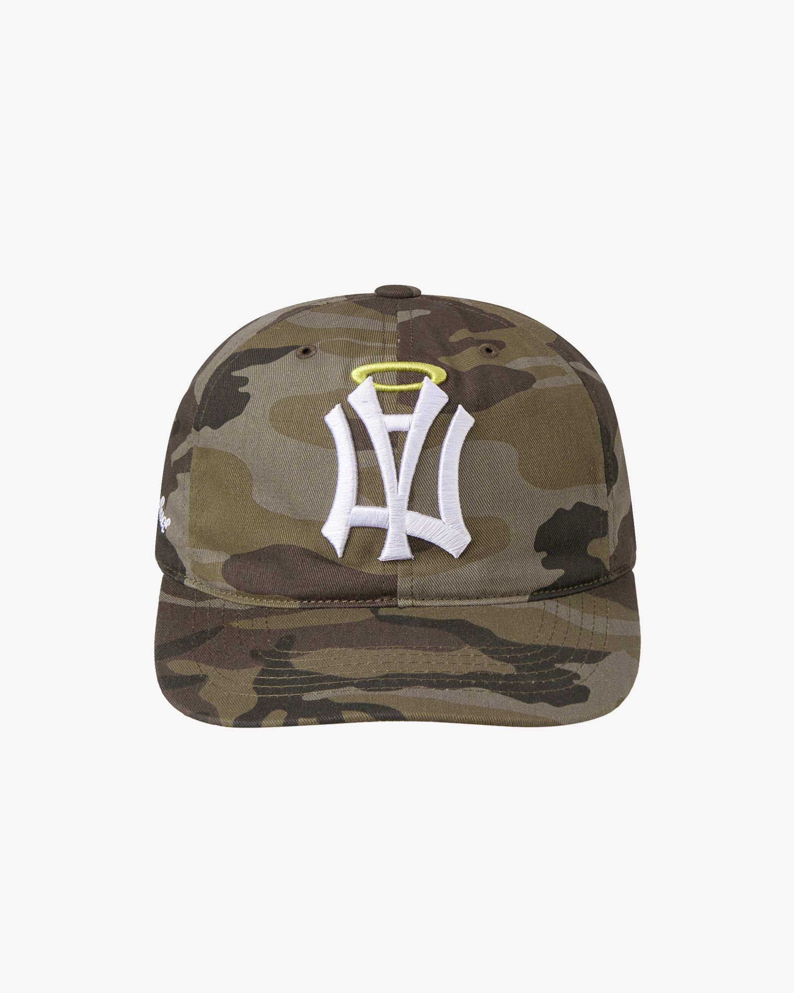 8月下旬お届けアイテム】AE SYMBOL ANGEL WING CAP [CAMO