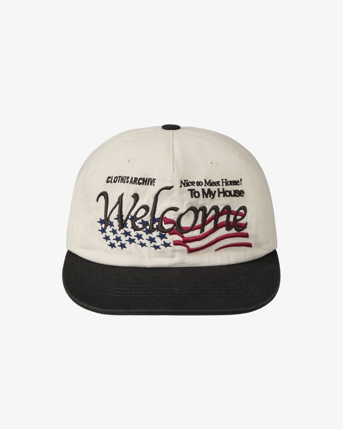 에이이에이이(AEAE) WELCOME WASHED CAP [ECRU]