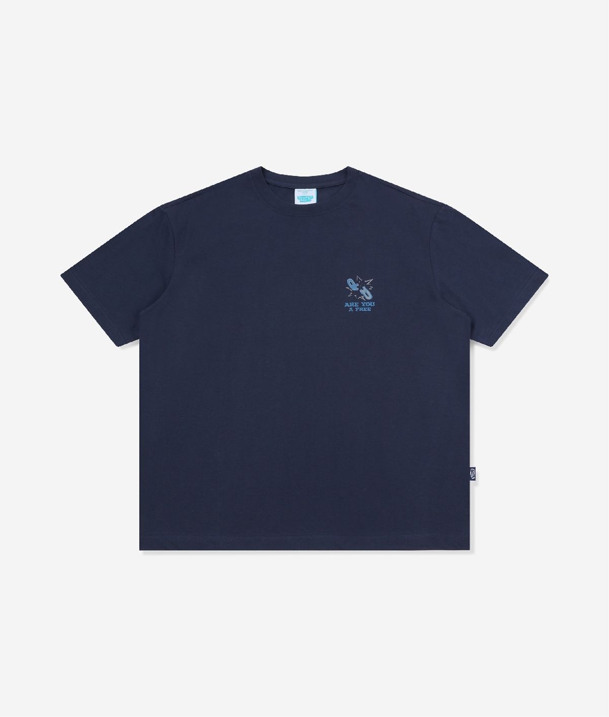 셈퍼리버(SEMPERRIBER) CHOOSE FREEDOM TEE (NAVY)