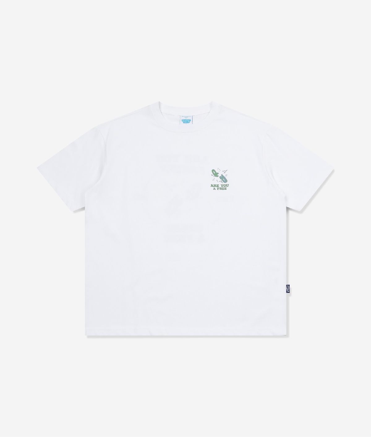 셈퍼리버(SEMPERRIBER) CHOOSE FREEDOM TEE (WHITE)