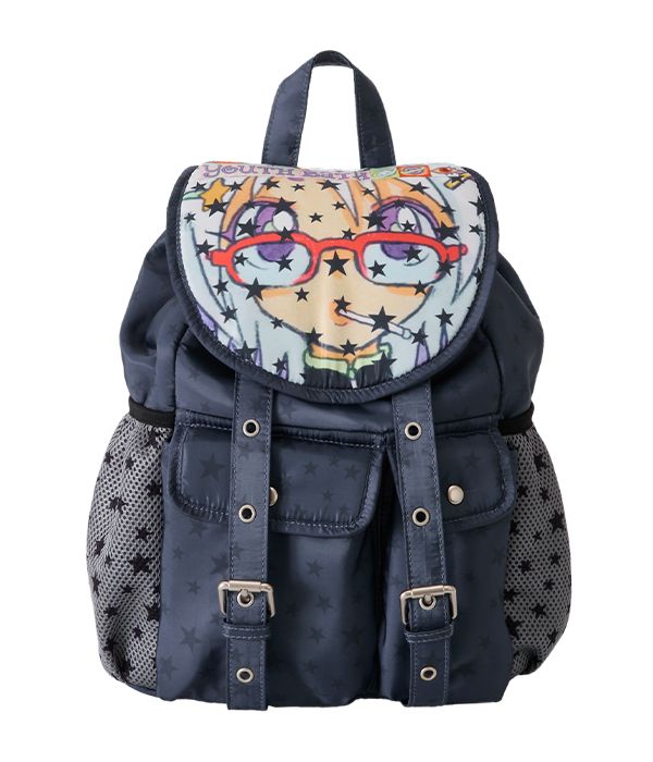 ★YOUTHBATH★ YB x Oliwa Starlet Back packcharcoal MUSINSA | YOUTHBATH YB x Oliwa Starlet Back pack_charcoal