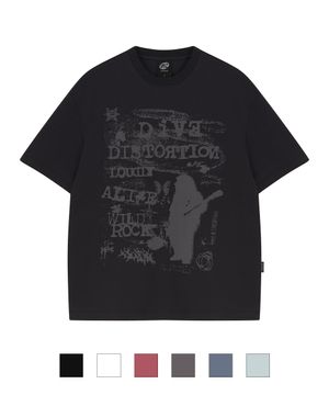 Wild Dive Cool cotton Overfit half T-shirts