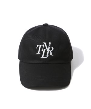 토니 심볼 엠보 자수 볼캡 블랙 화이트