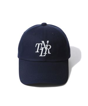 토니 심볼 엠보 자수 볼캡 네이비