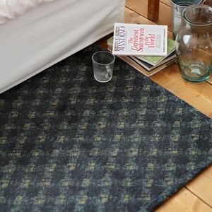 문베일 워셔블 클래식 패턴 극세사 미니 러그