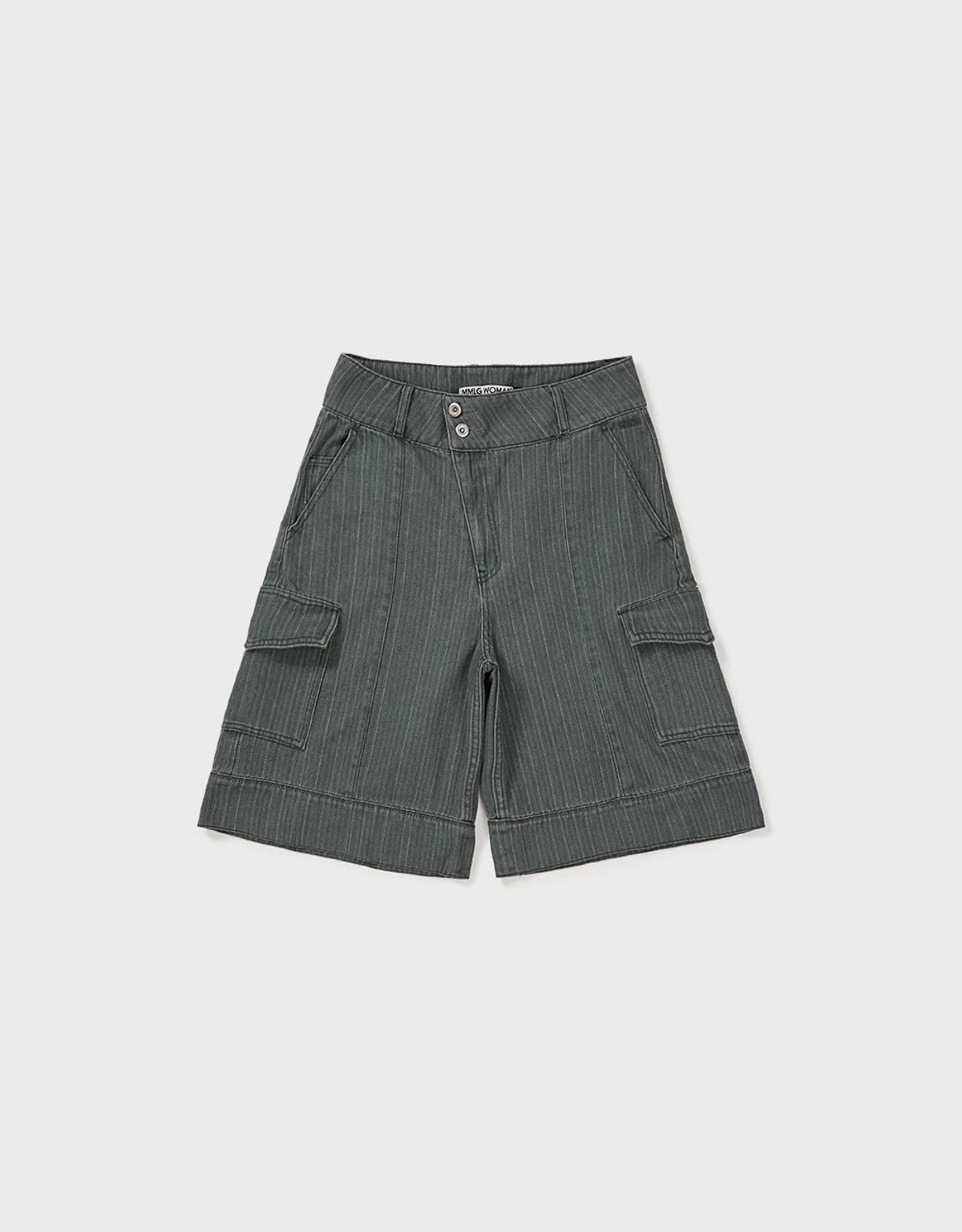 엠엠더블유(MMW) [MMW] POCKET WIDE HF PANTS (CHARCOAL)