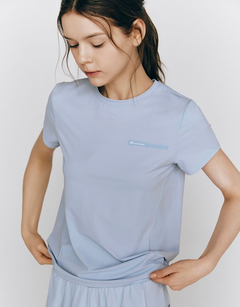 [쿨 기능성] 나일론 스판 쿨터치 메쉬 반팔티 325250 [2color]