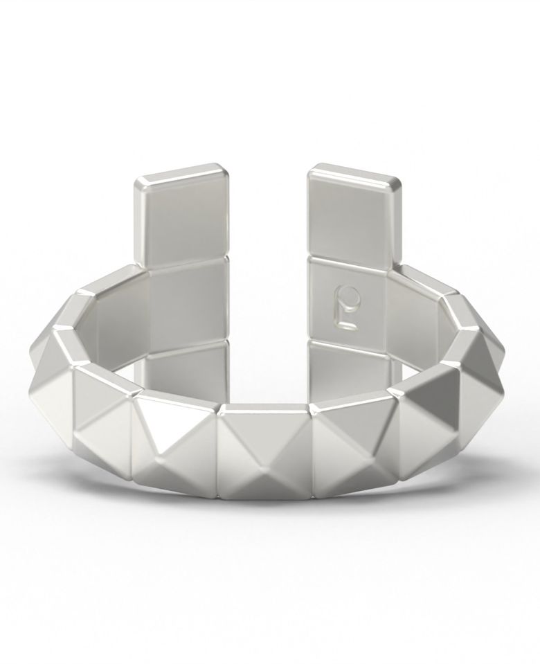 MOD  T OPEN RING  [925 STERLING SILVER]  피라미드 오픈링 반지