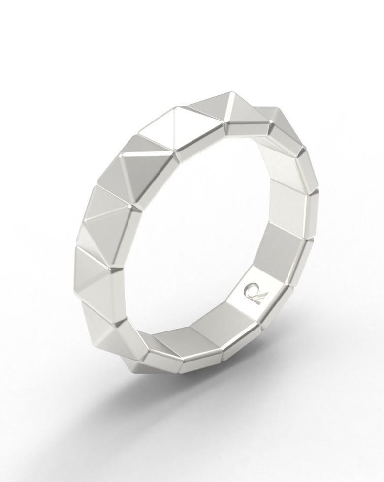 MOD  RING  [925 STERLING SILVER] 피라미드 반지