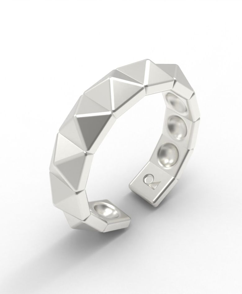 MOD  OPEN RING  [925 STERLING SILVER] 피라미드 오픈링 반지