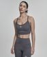 우먼스 트레이닝 서포트 브라탑 - Charcoal