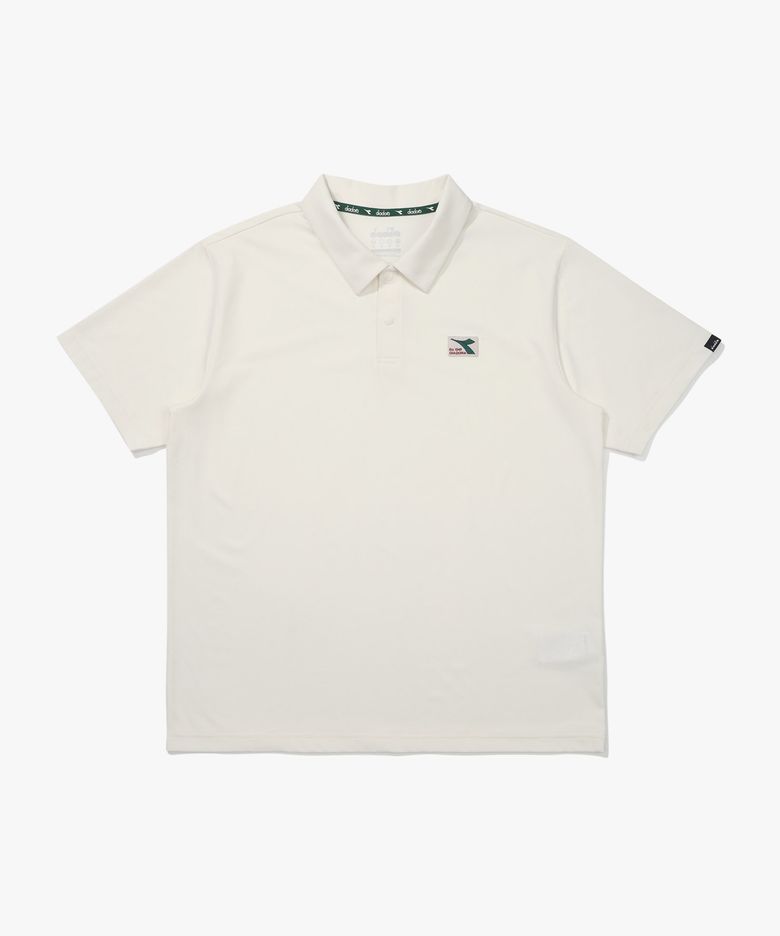 AIRTEX 카라 반팔 티셔츠 OFF WHITE