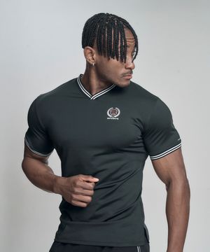 액티브 어시스트 숏 슬리브 - Black