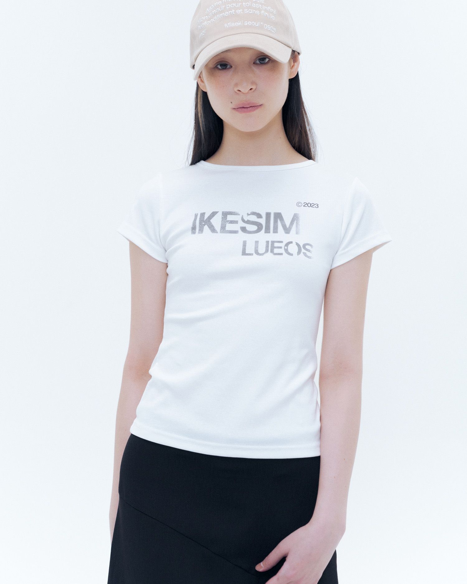 ◆MISEKI SEOUL◆ Logo short sleeves WHITE MSK2402004WH MUSINSA | MISEKI SEOUL Ikesim short sleeves WHITE