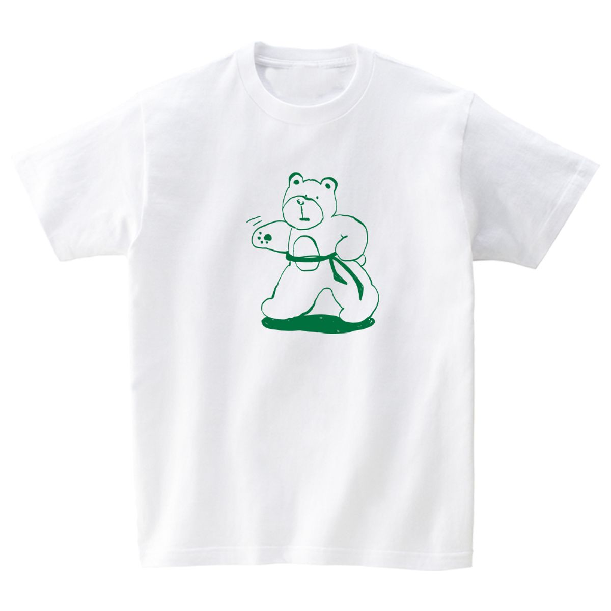 어썸어스(AWESOMEUS) Taekwondo bear T-SHIRTS_4COLOR
