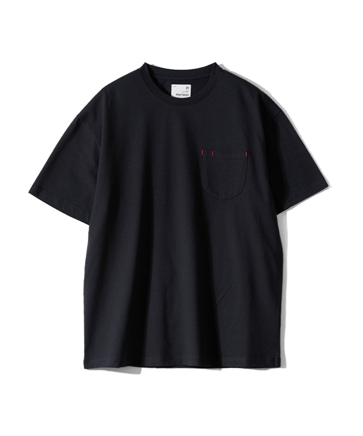 홀리선(HORLISUN) Emery Short Circle T-shirt Black