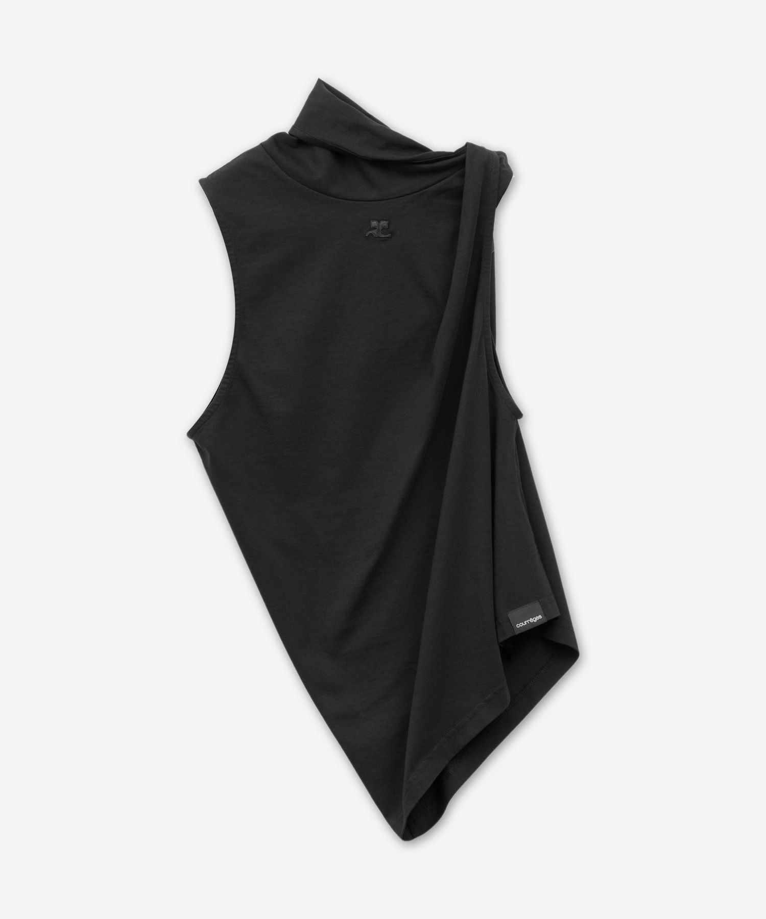 Courreges｜SLEEVELESS (324MTO340FI0001 9999) SLEEVELESS TWILL A-LINE DRESS - courrèges (クレージュ)