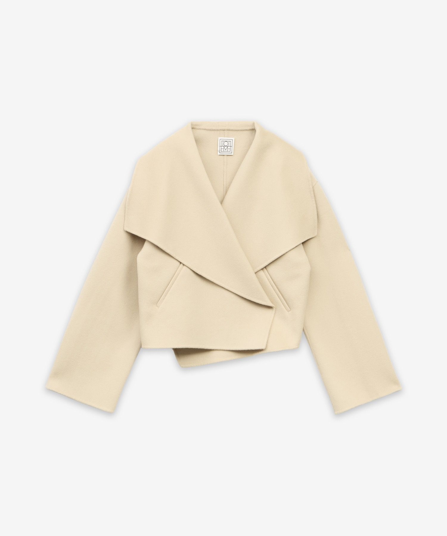 【関税込み】TOTEME ベージュ Signature Double ジャケット MUSINSA | TOTEME Signature Double Jacket - Peanut
