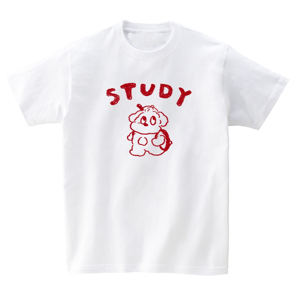 어썸어스(AWESOMEUS) STUDY PUPPY T-SHIRTS_4COLOR