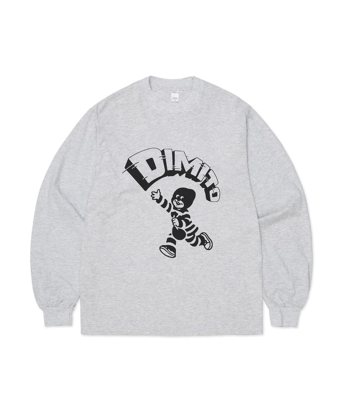 디미토(DIMITO) MASK BOY LSV GD 6.5OZ TEE ASH